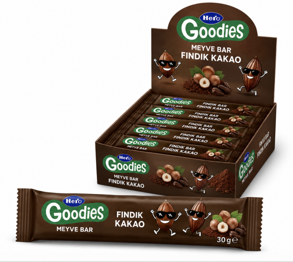 H.GOODIES FINDIK-KAKAO MEYVE BAR
