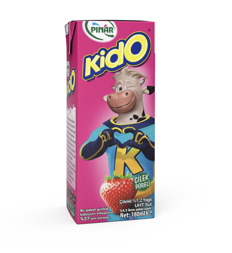 KİDO SÜT ÇİLEKLİ 180 M