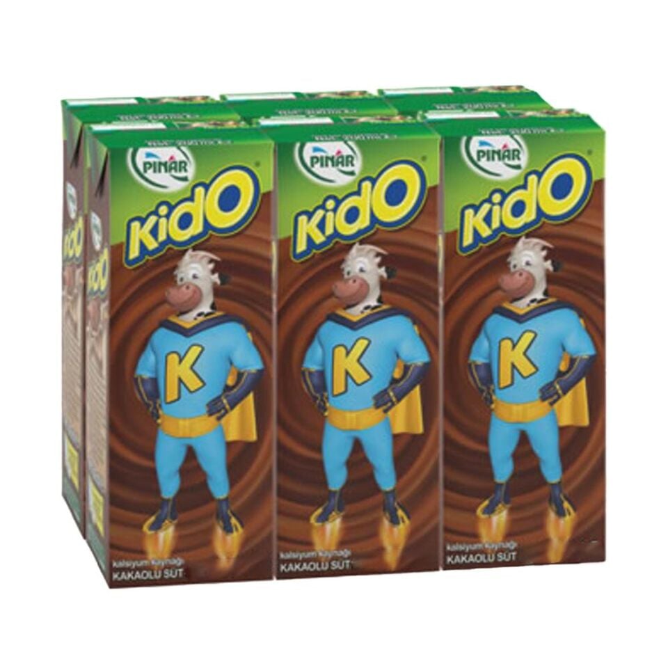 KİDO SÜT KAKAOLU 6'LI 180 ML