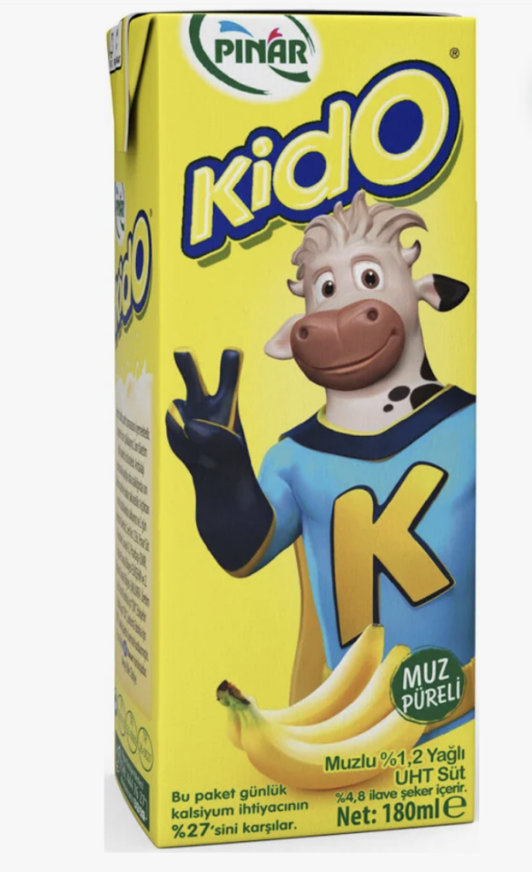 KİDO SÜT MUZLU 180 ML