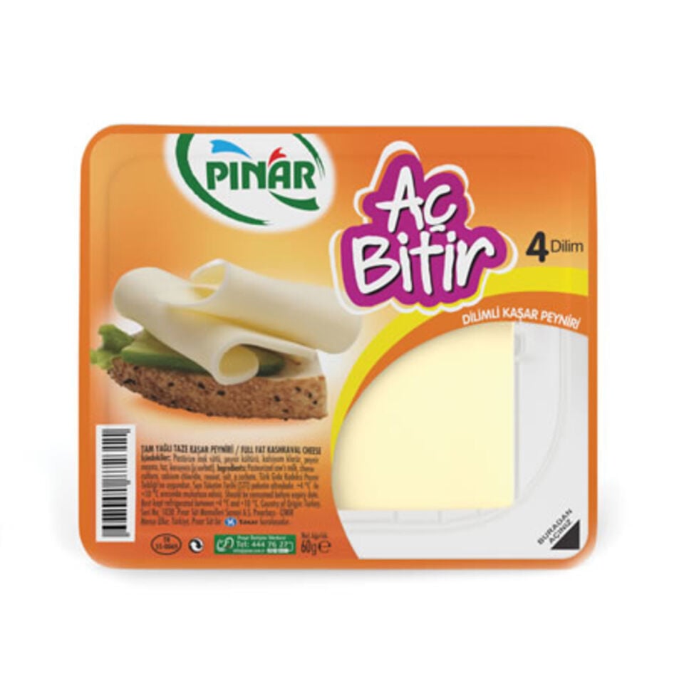 PEYNİR AÇ BİTİR DİLİMLİ 60 GR