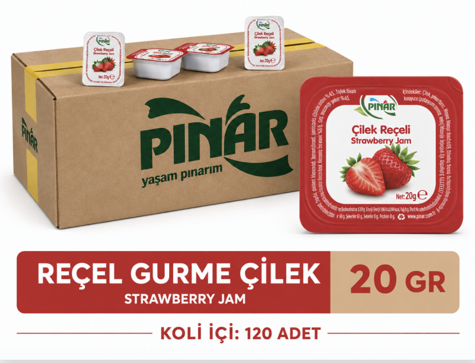 REÇEL GURME ÇİLEK 20 GR.
