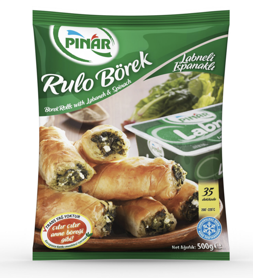 RULO BÖREK LABNELİ-ISPANAKLI 500G