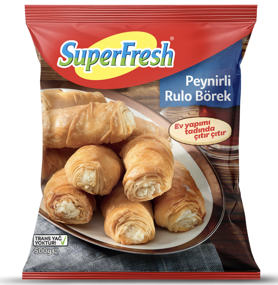 RULO BÖREK PEYNİRLİ 500G