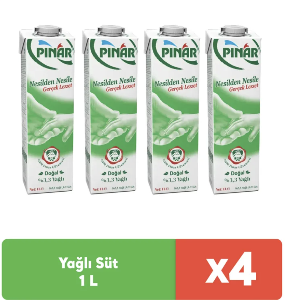UHT SUT %2,5 YAGLI 4'LU 1/1 MP