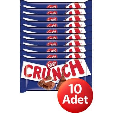 NESTLE CRUNCH TABLET KOLİ 10*70GR