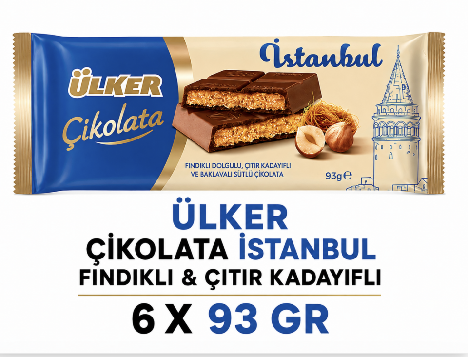 ÜLKER ÇİK.İSTANBUL FIN. KOLİ 6*93GR