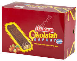ÜLKER ÇİKOLATALI GOFRET KOLİ 36*36GR*