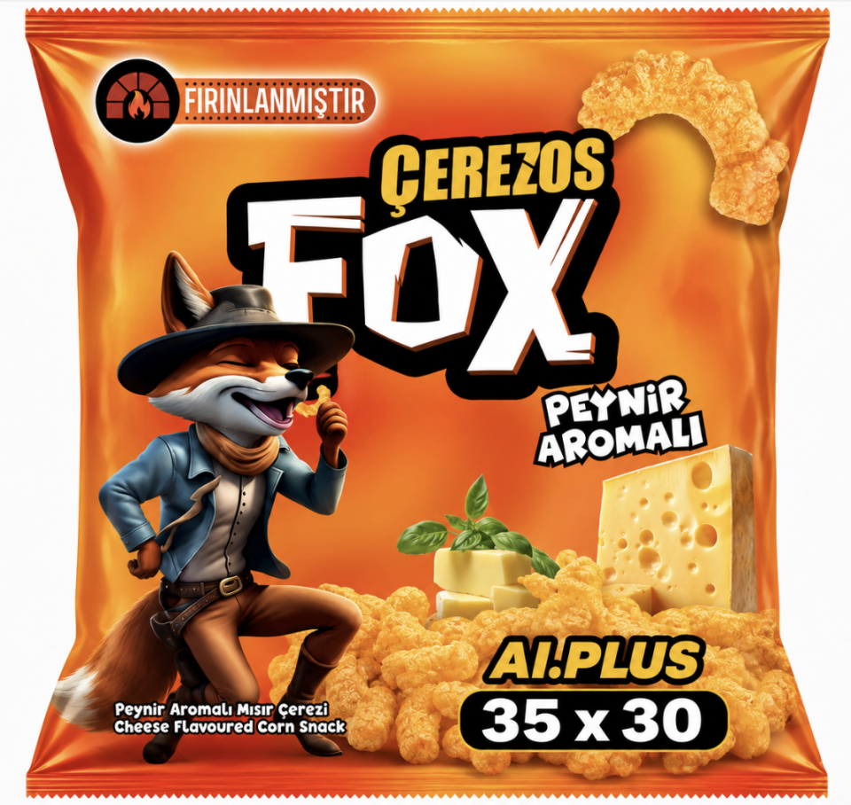 ÇEREZOS FOX PEYNİR AI.PLUS 35X30