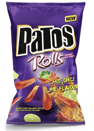 PATOS ROLLS CHILI LIME AI.PLUS 61X30