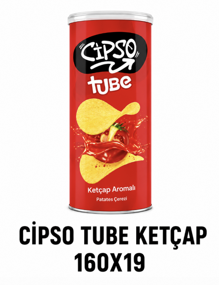 CİPSO TUBE KETÇAP 160X19