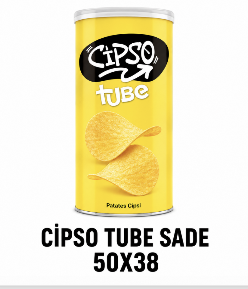 CİPSO TUBE SADE 50X38