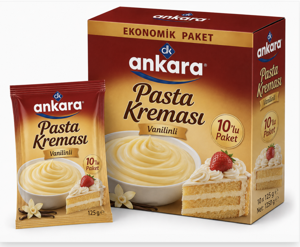 PASTA KREMASI VANİLİNLİ