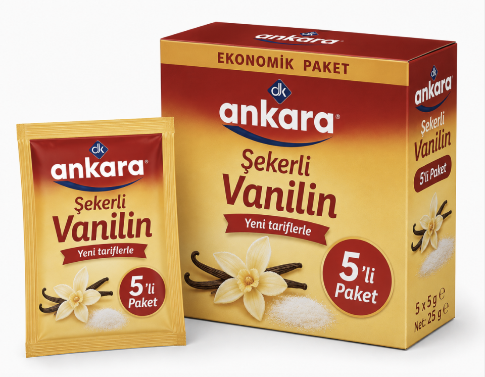5 Lİ ŞEKERLİ VANİLİN