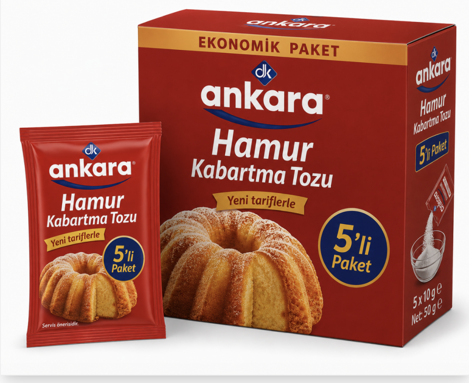 5 Lİ HAMUR KABARTMA TOZU