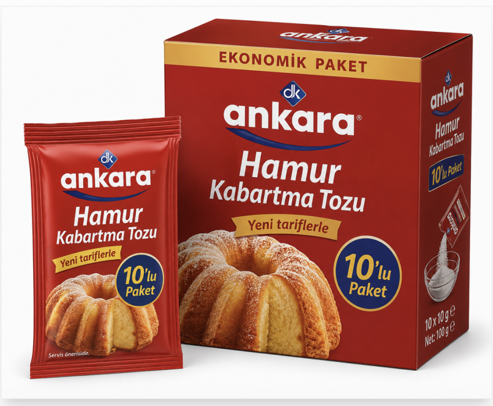 10 LU HAMUR KABARTMA TOZU