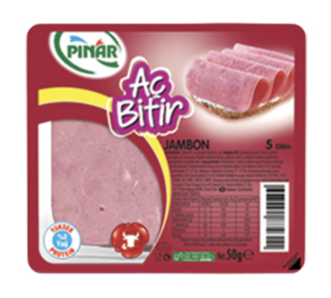 BÜFE DANA DİLİMLİ JAMBON 500G