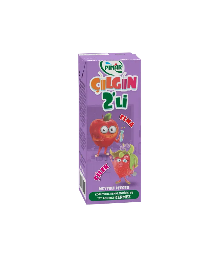 ÇILGIN İKİLİ ELMA ÇİLEK 1/5